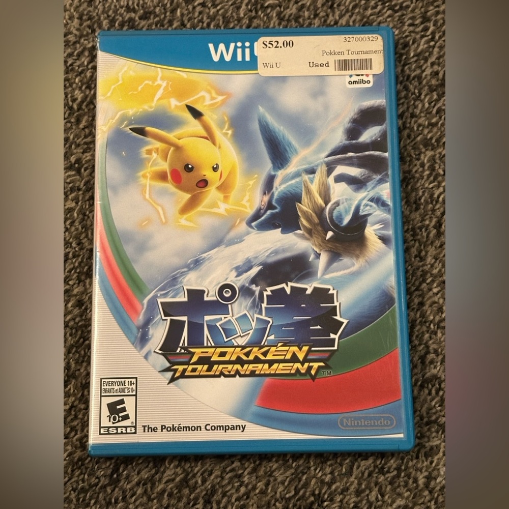 Nintendo Pokémon Pokkén Tournament - Wii U